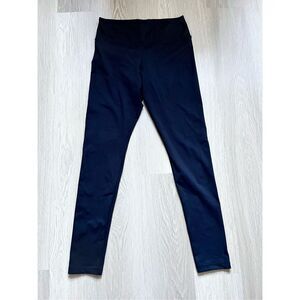 Felina Leggings Large Women's Black Ankle Basic Stretch Soft